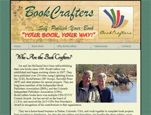 Tablet Screenshot of bookcrafters.net